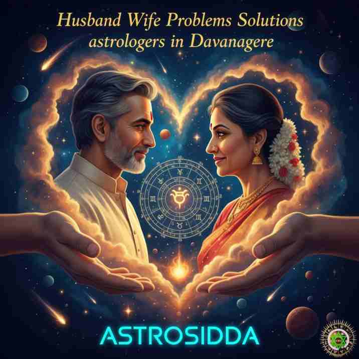 Vashikarana and Black Magic Astrologers in Davanagere for Husband Wife Problems Solutions at Astrosidda