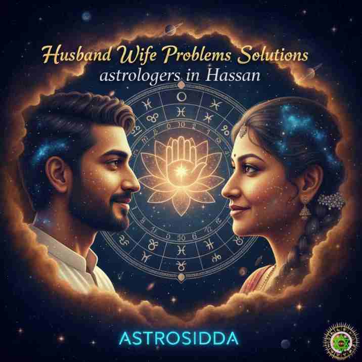 Vashikarana and Black Magic Astrologers in Hassan for Husband Wife Problems Solutions at Astrosidda