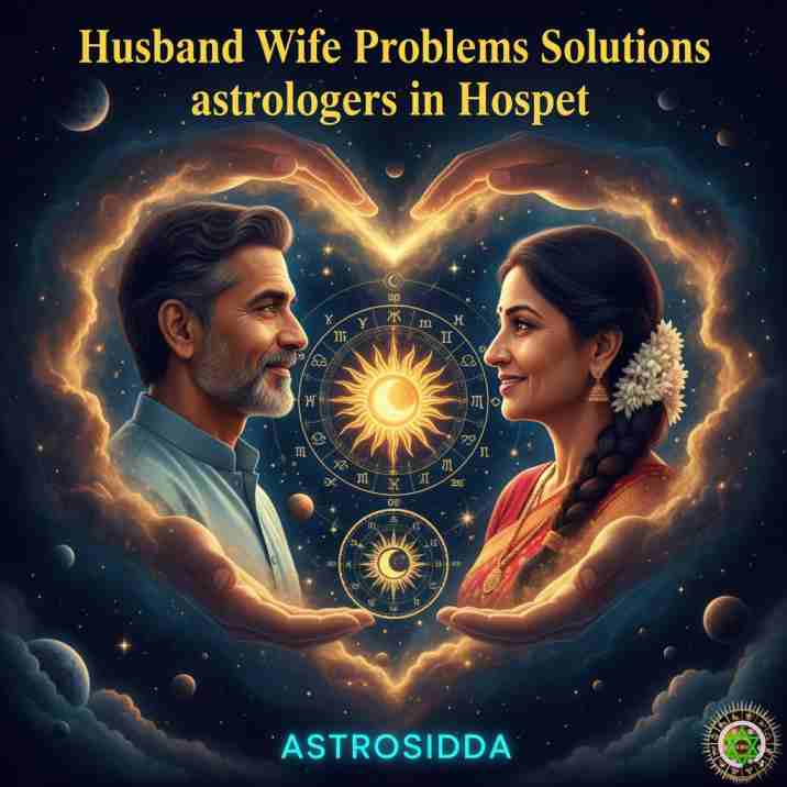 Vashikarana and Black Magic Astrologers in Hospete for Husband Wife Problems Solutions at Astrosidda
