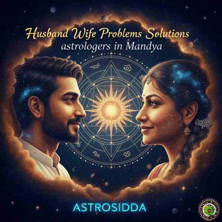 Vashikarana and Black Magic Astrologers in Mandya for Husband Wife Problems Solutions at Astrosidda