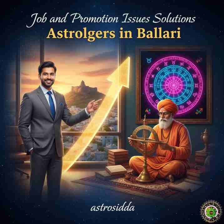Vashikarana and Black Magic Astrologers in Ballari for Job and Promotion Issues Solutions at Astrosidda