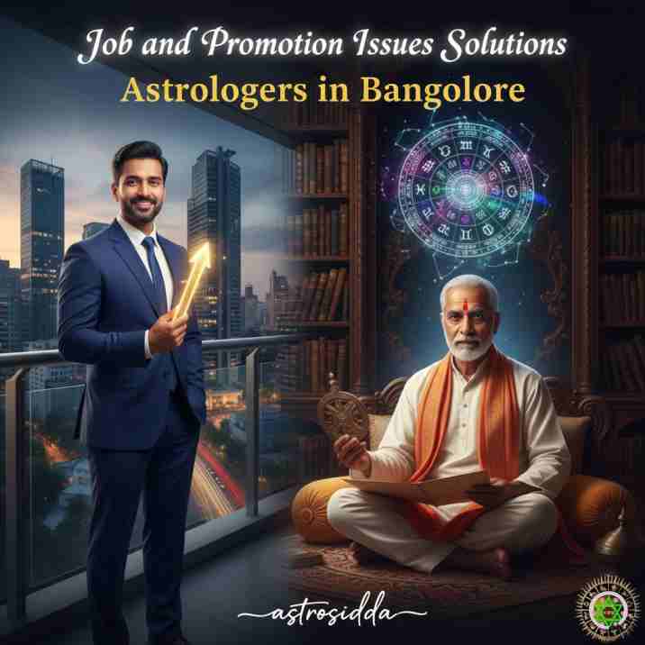Vashikarana and Black Magic Astrologers in Bangalore for Job and Promotion Issues Solutions at Astrosidda