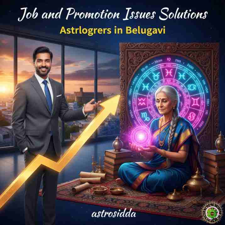 Vashikarana and Black Magic Astrologers in Belagavi for Job and Promotion Issues Solutions at Astrosidda