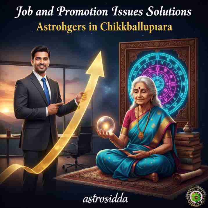 Vashikarana and Black Magic Astrologers in Chikkaballapura for Job and Promotion Issues Solutions at Astrosidda