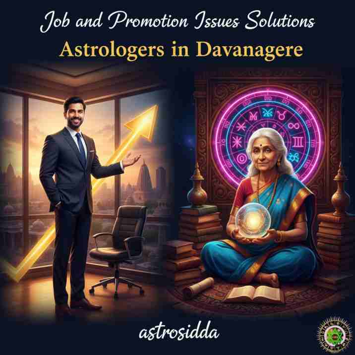 Vashikarana and Black Magic Astrologers in Davanagere for Job and Promotion Issues Solutions at Astrosidda