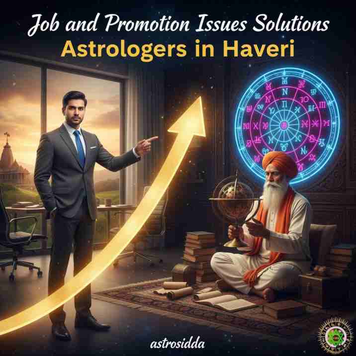 Vashikarana and Black Magic Astrologers in Haveri for Job and Promotion Issues Solutions at Astrosidda