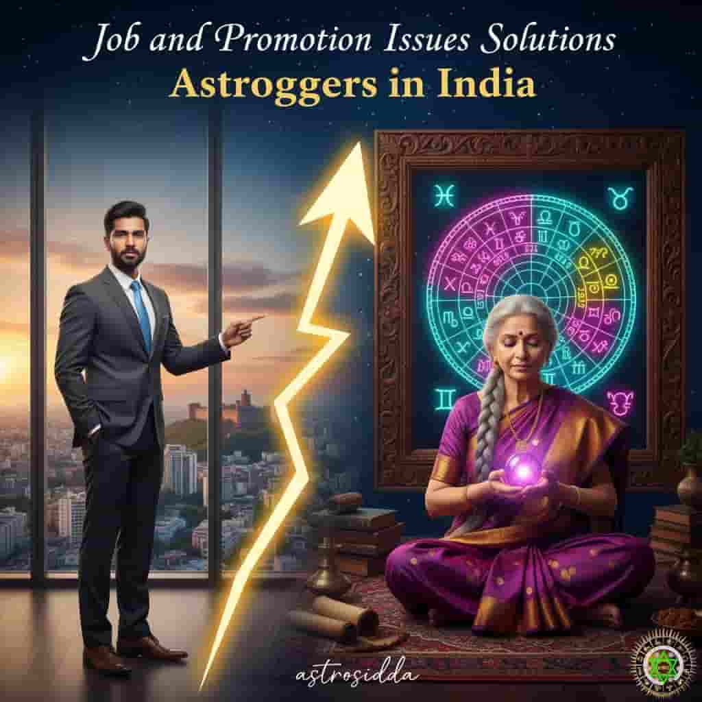 Vashikarana and Black Magic Astrologers in India for Job and Promotion Issues Solutions at Astrosidda