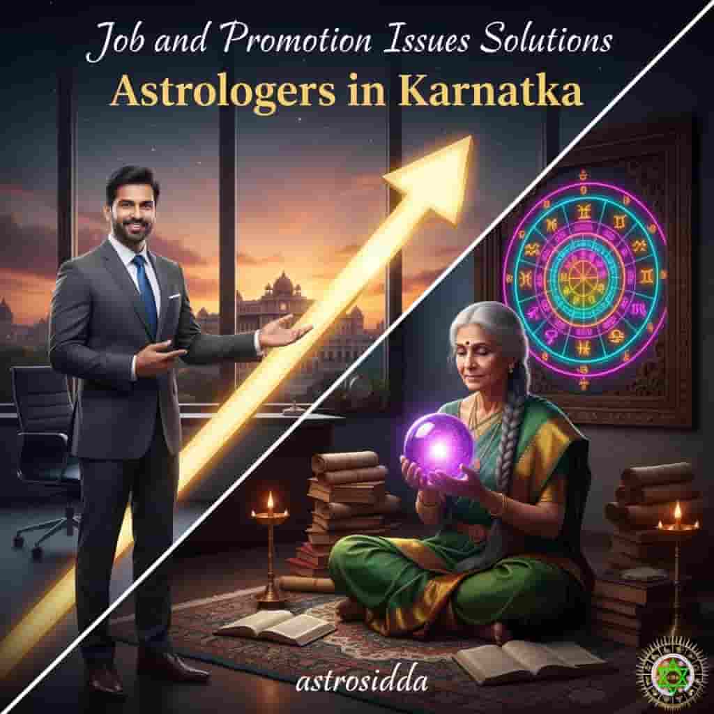 Vashikarana and Black Magic Astrologers in karnataka for Job and Promotion Issues Solutions at Astrosidda
