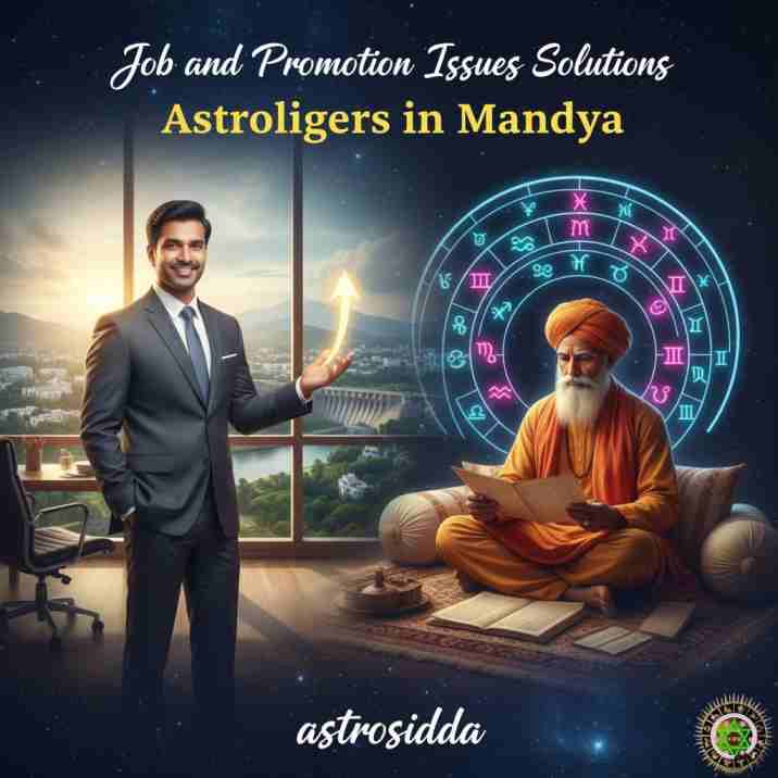 Vashikarana and Black Magic Astrologers in Mandya for Job and Promotion Issues Solutions at Astrosidda