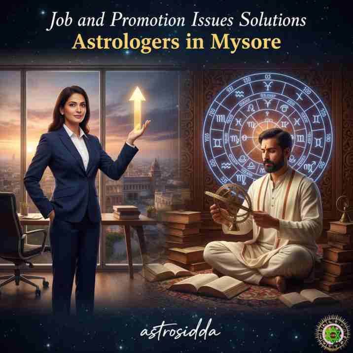 Vashikarana and Black Magic Astrologers in Mysore for Job and Promotion Issues Solutions at Astrosidda