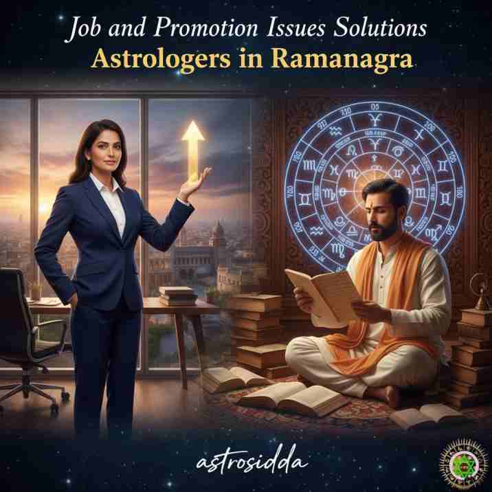 Vashikarana and Black Magic Astrologers in Ramanagara for Job and Promotion Issues Solutions at Astrosidda