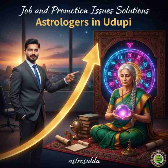 Vashikarana and Black Magic Astrologers in Udupi for Job and Promotion Issues Solutions at Astrosidda
