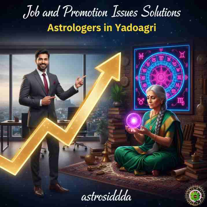 Vashikarana and Black Magic Astrologers in Yadagiri for Job and Promotion Issues Solutions at Astrosidda