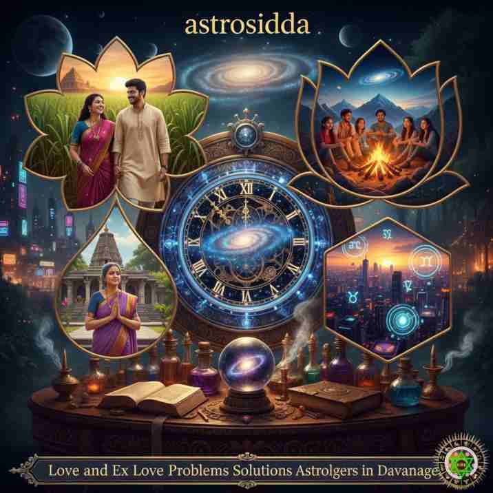Vashikarana and Black Magic Astrologers in Davanagere for Love and Ex Love Problems Solutions at Astrosidda