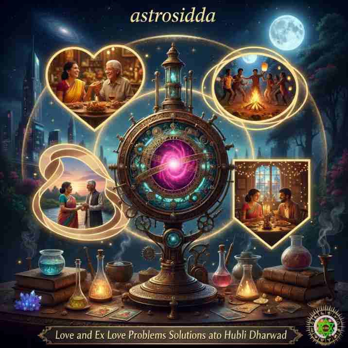 Vashikarana and Black Magic Astrologers in Hubli Dharwad for Love and Ex Love Problems Solutions at Astrosidda