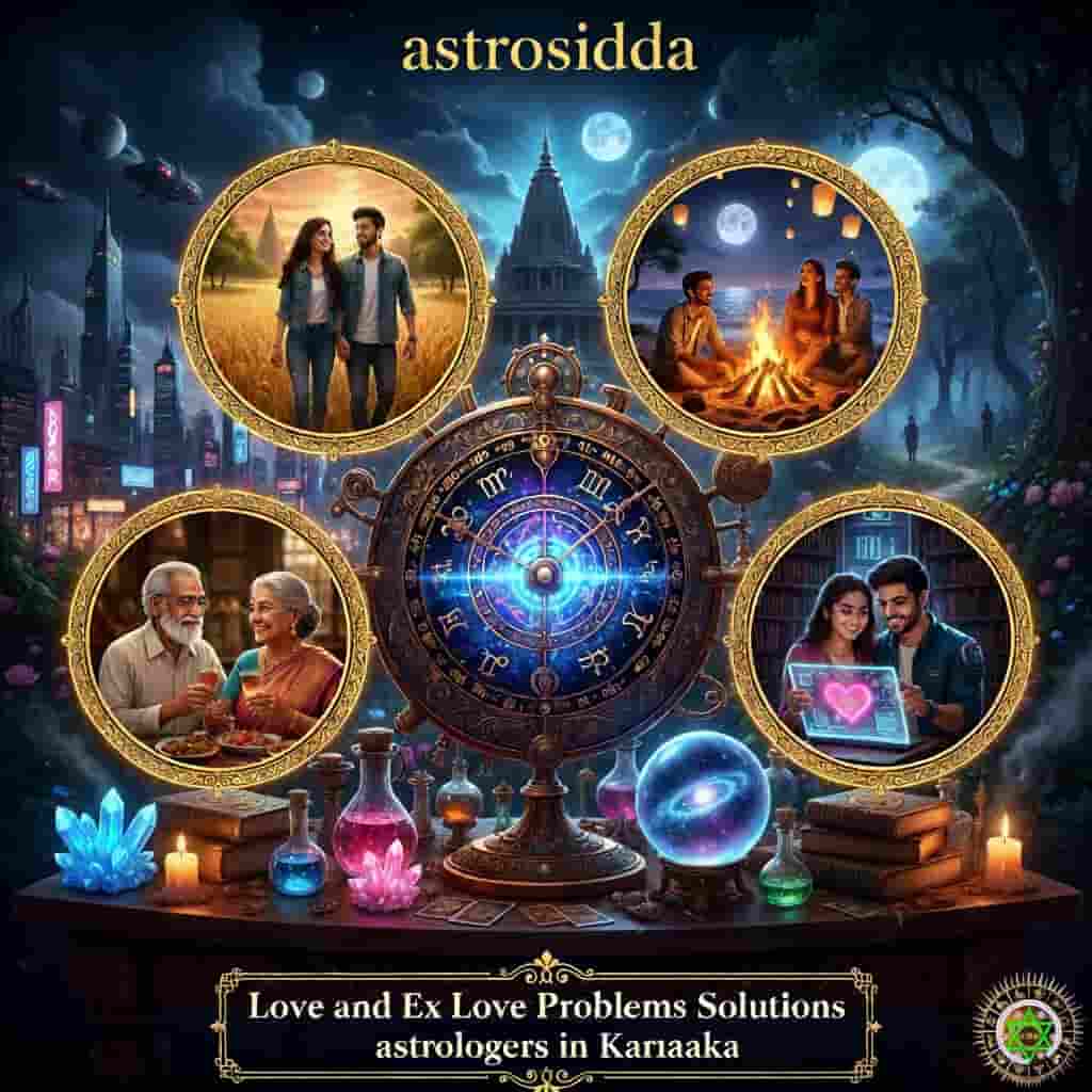 Vashikarana and Black Magic Astrologers in karnataka for Love and Ex Love Problems Solutions at Astrosidda