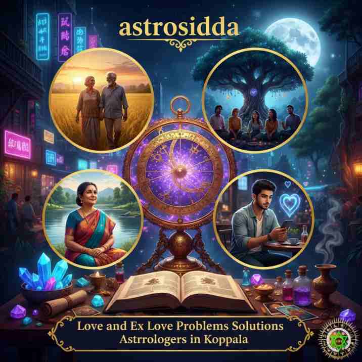 Vashikarana and Black Magic Astrologers in Koppala for Love and Ex Love Problems Solutions at Astrosidda