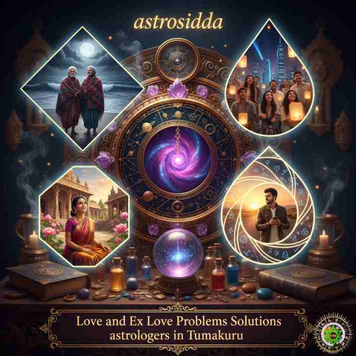 Vashikarana and Black Magic Astrologers in Tumakuru for Love and Ex Love Problems Solutions at Astrosidda