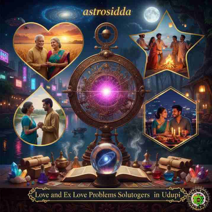Vashikarana and Black Magic Astrologers in Udupi for Love and Ex Love Problems Solutions at Astrosidda