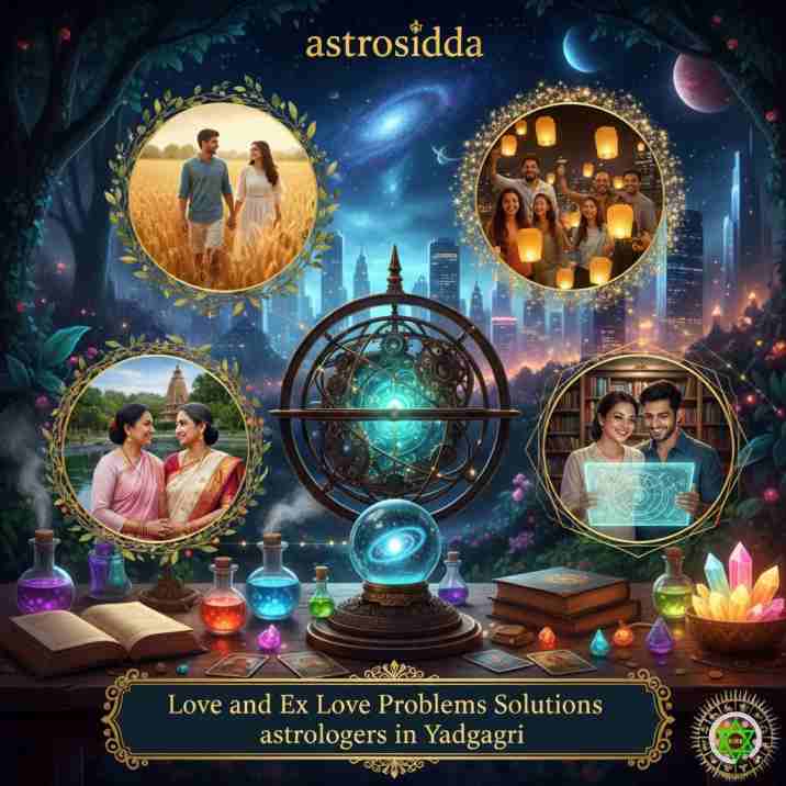 Vashikarana and Black Magic Astrologers in Yadagiri for Love and Ex Love Problems Solutions at Astrosidda