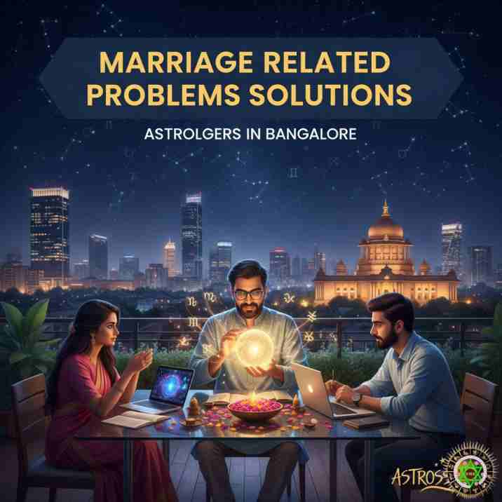 Vashikarana and Black Magic Astrologers in Bangalore for Marriage Related Problems Solutions at Astrosidda