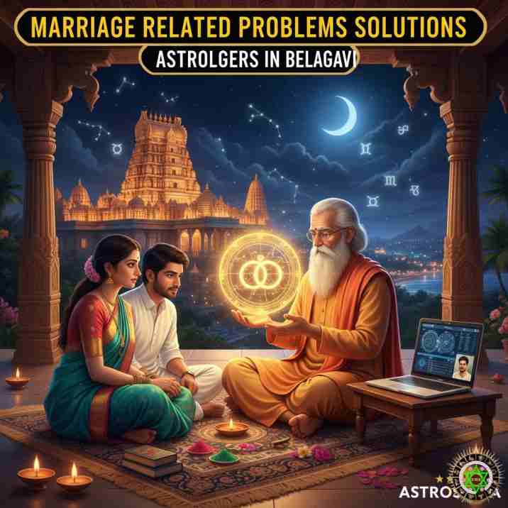 Vashikarana and Black Magic Astrologers in Belagavi for Marriage Related Problems Solutions at Astrosidda