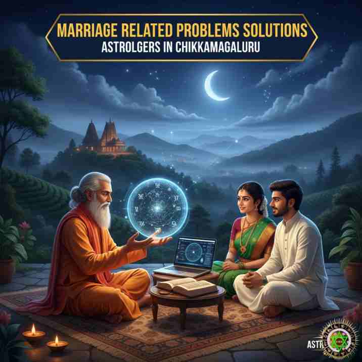 Vashikarana and Black Magic Astrologers in Chikkamagalure for Marriage Related Problems Solutions at Astrosidda