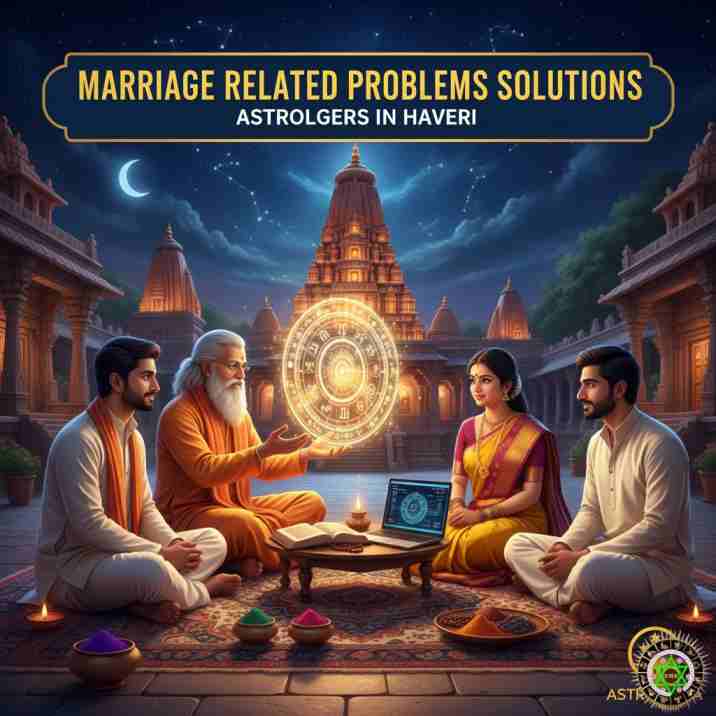 Vashikarana and Black Magic Astrologers in Haveri for Marriage Related Problems Solutions at Astrosidda
