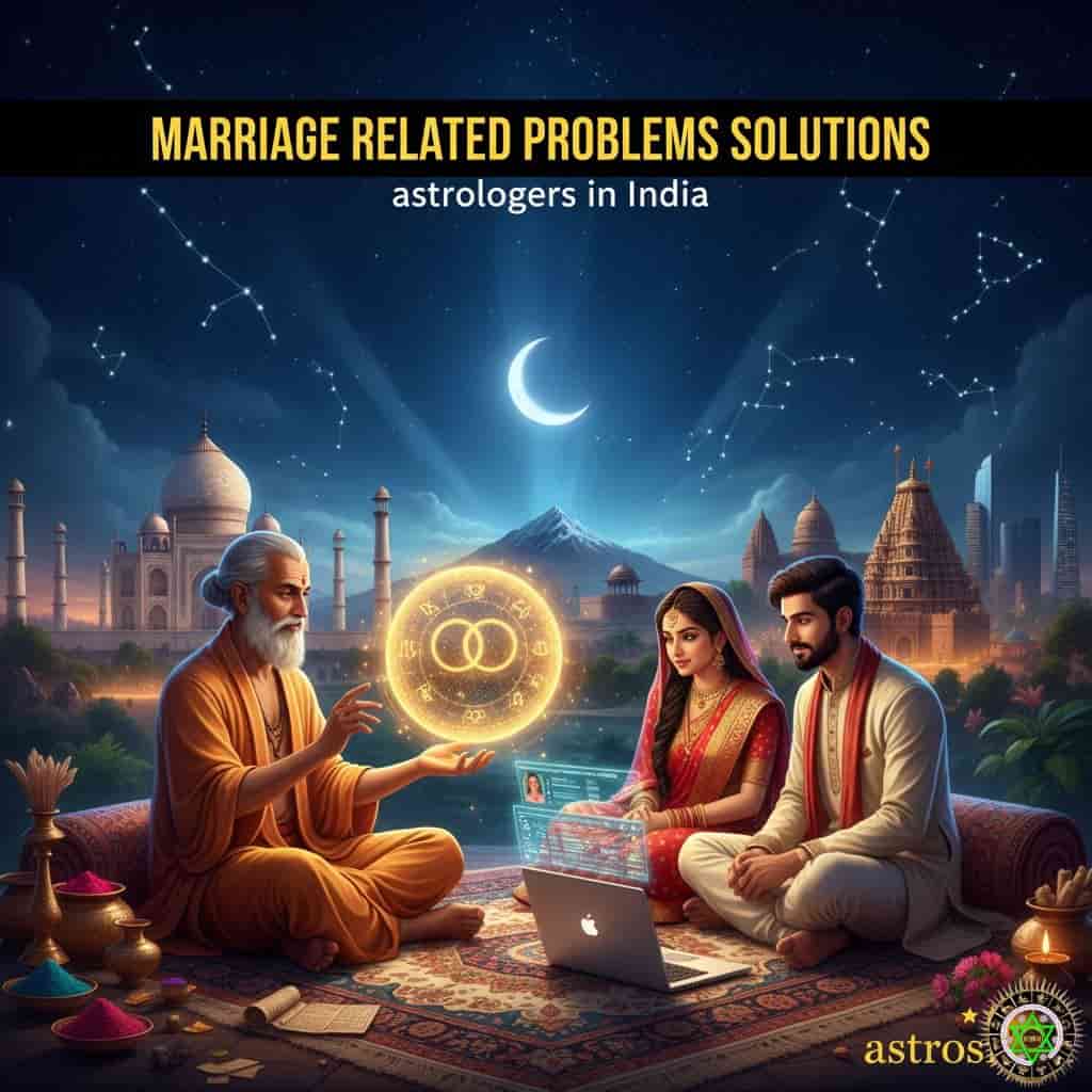 Vashikarana and Black Magic Astrologers in India for Marriage Related Problems Solutions at Astrosidda