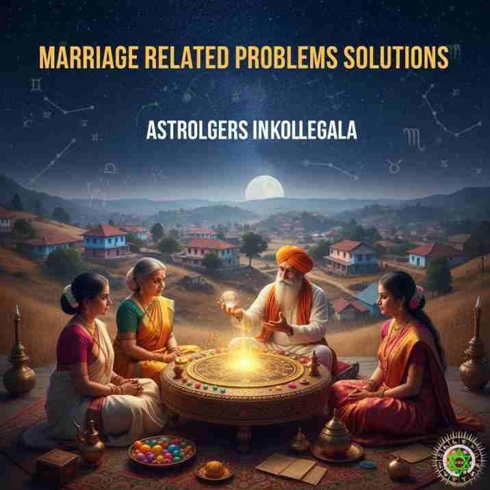 Vashikarana and Black Magic Astrologers in Kollegala for Marriage Related Problems Solutions at Astrosidda