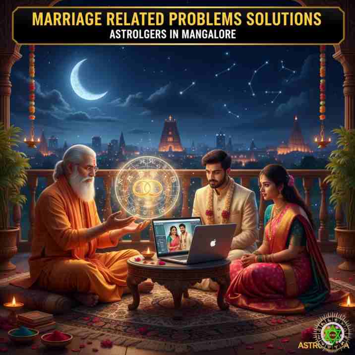 Vashikarana and Black Magic Astrologers in Mangalore for Marriage Related Problems Solutions at Astrosidda