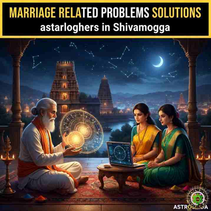 Vashikarana and Black Magic Astrologers in Shivamogga for Marriage Related Problems Solutions at Astrosidda