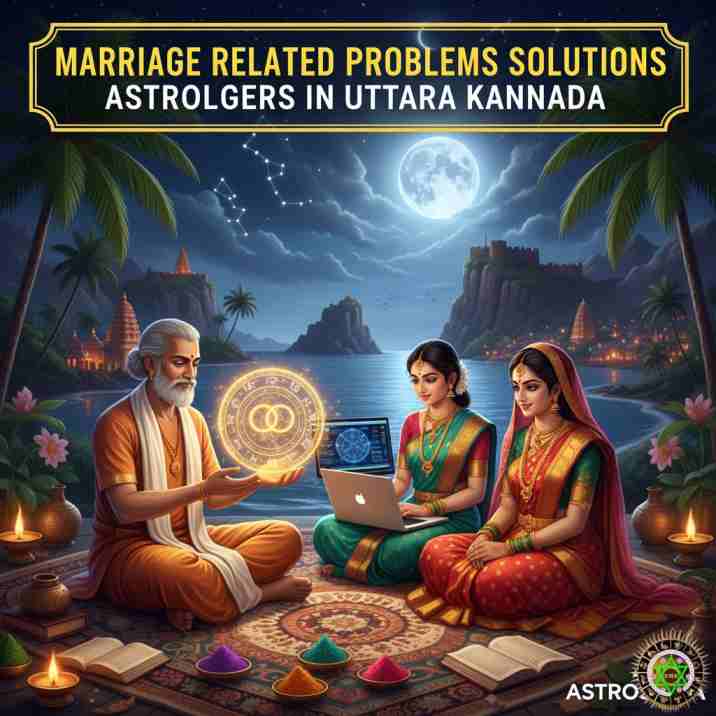 Vashikarana and Black Magic Astrologers in Uttara Kannada for Marriage Related Problems Solutions at Astrosidda