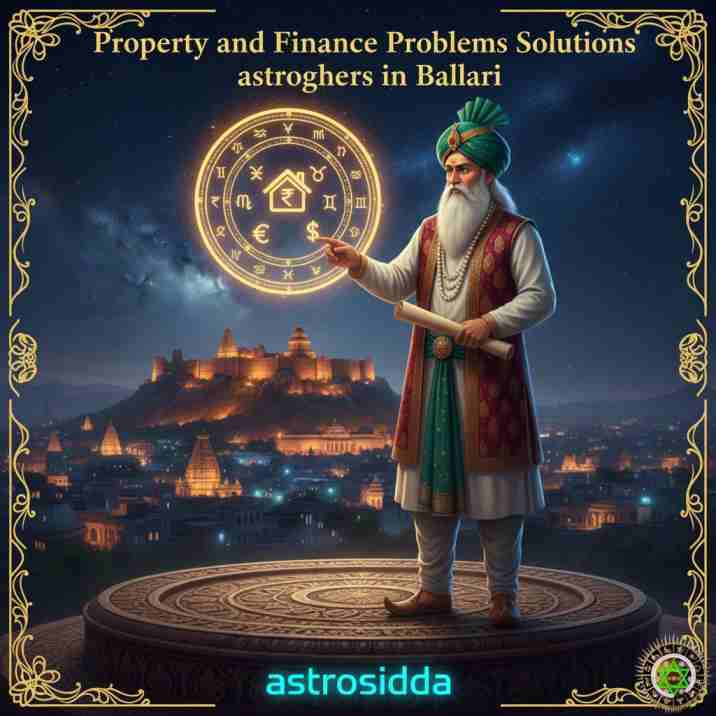 Vashikarana and Black Magic Astrologers in Ballari for Property and Finance Problems Solutions at Astrosidda