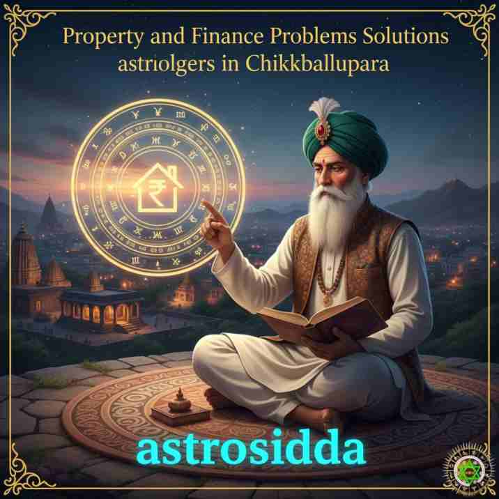 Vashikarana and Black Magic Astrologers in Chikkaballapura for Property and Finance Problems Solutions at Astrosidda