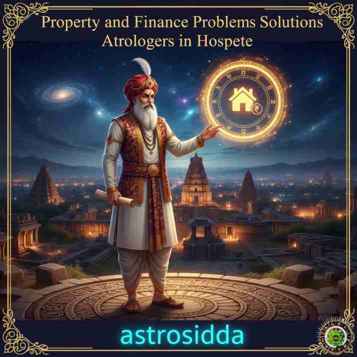 Vashikarana and Black Magic Astrologers in Hospete for Property and Finance Problems Solutions at Astrosidda