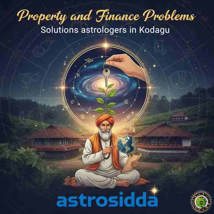Vashikarana and Black Magic Astrologers in kodagu for Property and Finance Problems Solutions at Astrosidda