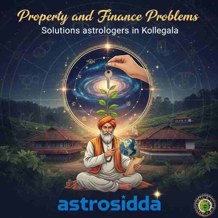 Vashikarana and Black Magic Astrologers in Kollegala for Property and Finance Problems Solutions at Astrosidda