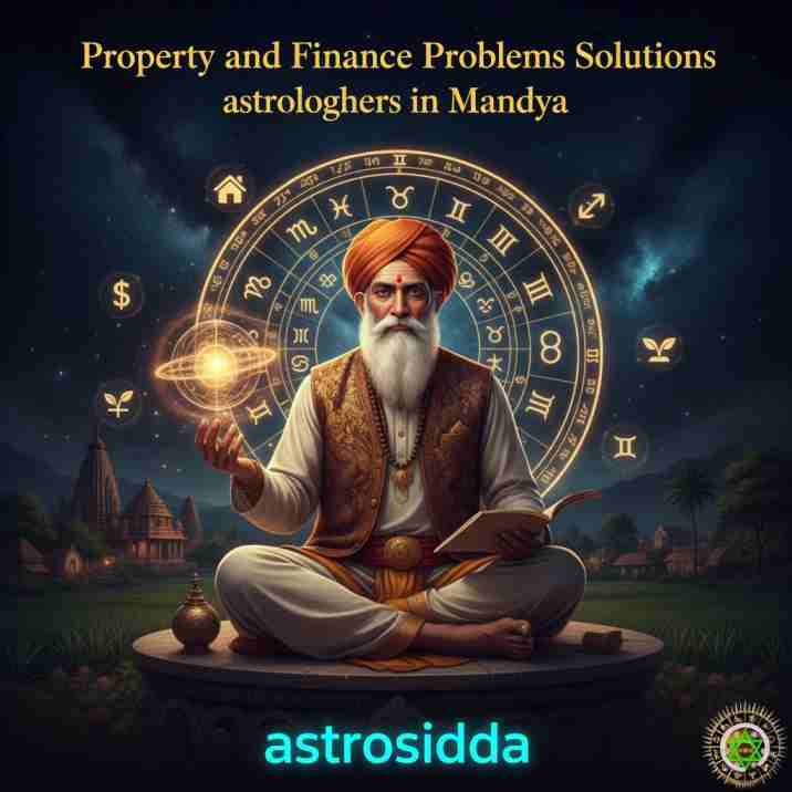 Vashikarana and Black Magic Astrologers in Mandya for Property and Finance Problems Solutions at Astrosidda