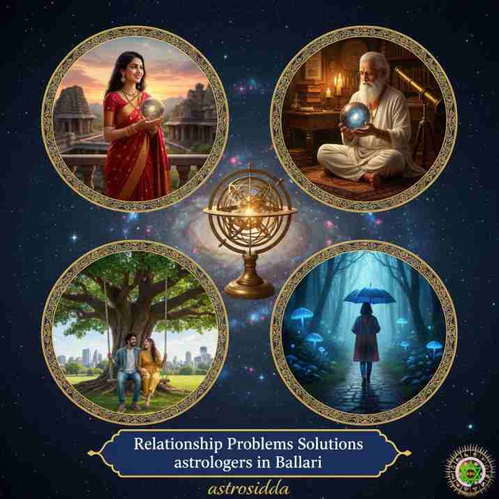 Vashikarana and Black Magic Astrologers in Ballari for Relationship Problems Solutions at Astrosidda