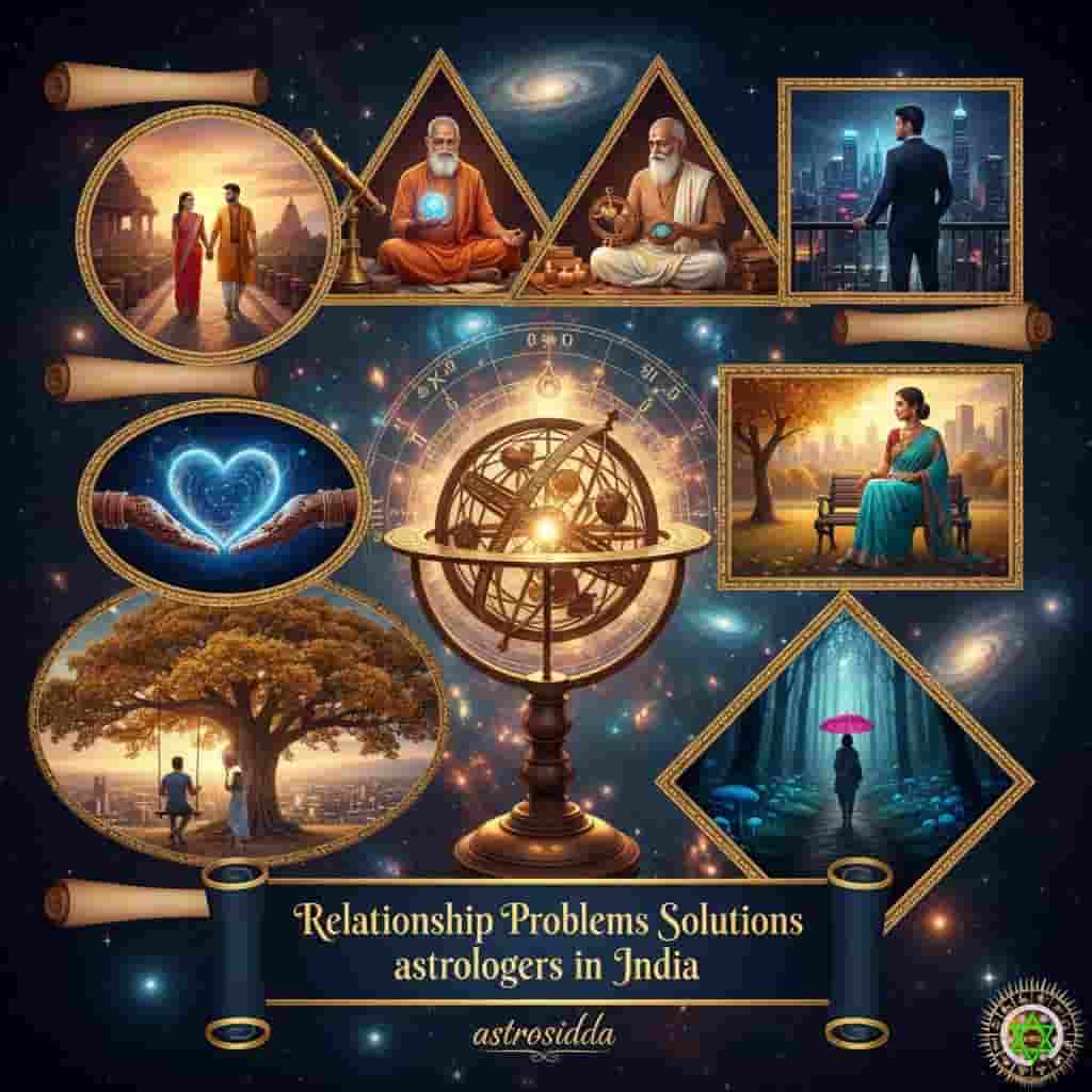 Vashikarana and Black Magic Astrologers in India for Relationship Problems Solutions at Astrosidda