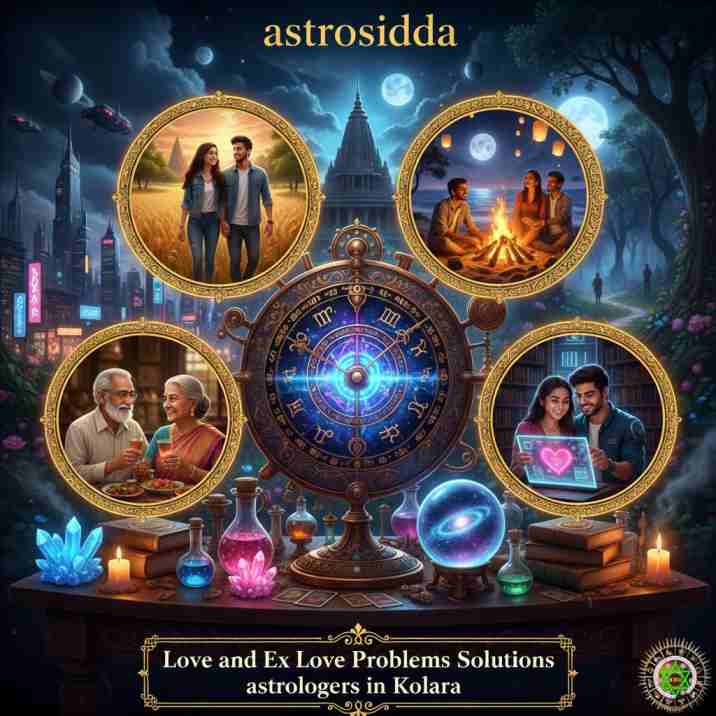 Vashikarana and Black Magic Astrologers in Kolara for Relationship Problems Solutions at Astrosidda