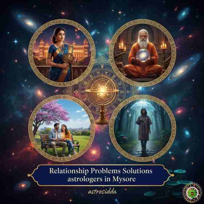 Vashikarana and Black Magic Astrologers in Mysore for Relationship Problems Solutions at Astrosidda