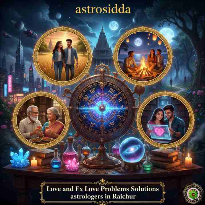 Vashikarana and Black Magic Astrologers in Raichur for Relationship Problems Solutions at Astrosidda