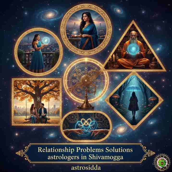 Vashikarana and Black Magic Astrologers in Shivamogga for Relationship Problems Solutions at Astrosidda