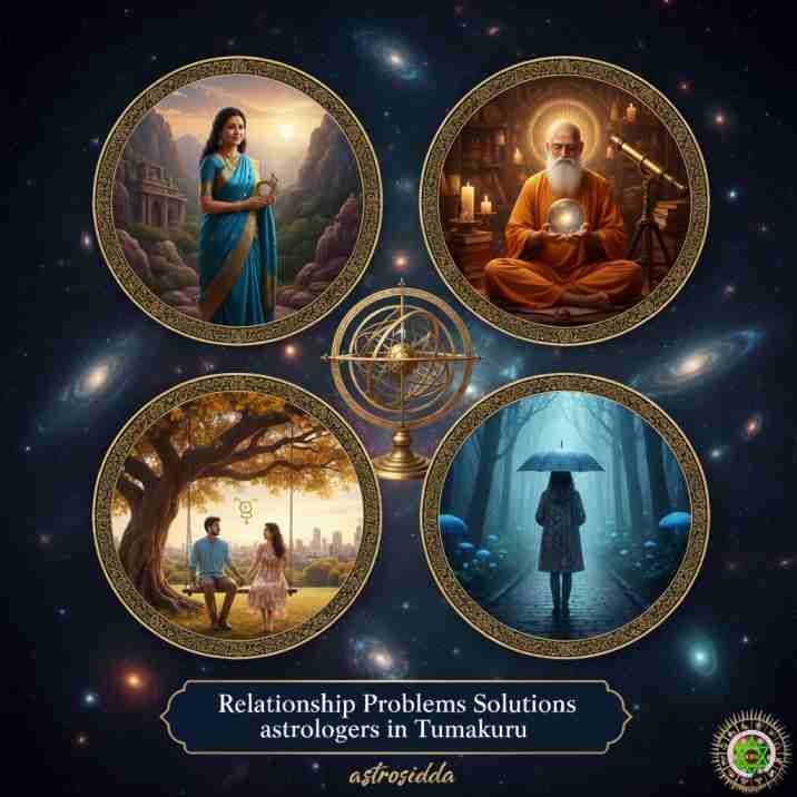 Vashikarana and Black Magic Astrologers in Tumakuru for Relationship Problems Solutions at Astrosidda