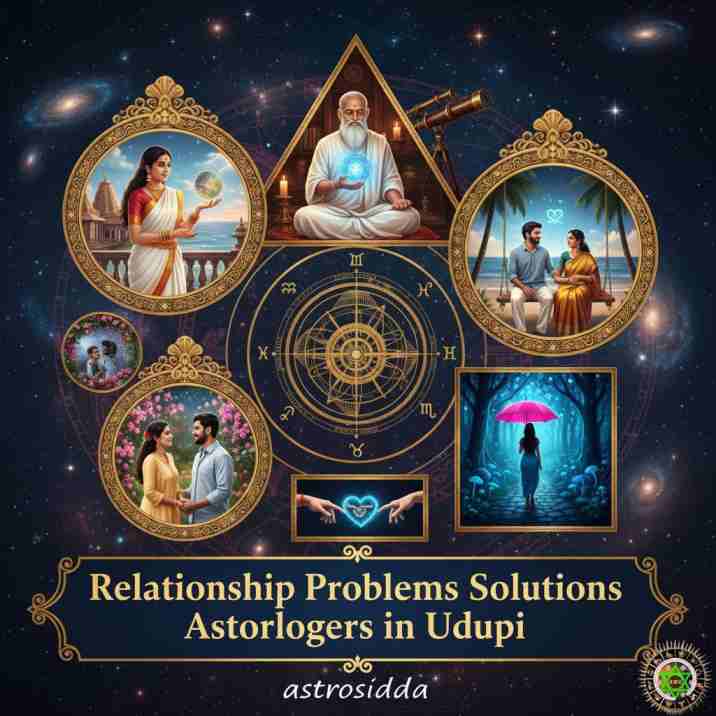 Vashikarana and Black Magic Astrologers in Udupi for Relationship Problems Solutions at Astrosidda