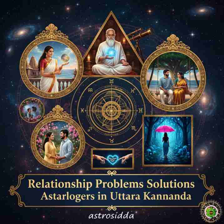 Vashikarana and Black Magic Astrologers in Uttara Kannada for Relationship Problems Solutions at Astrosidda